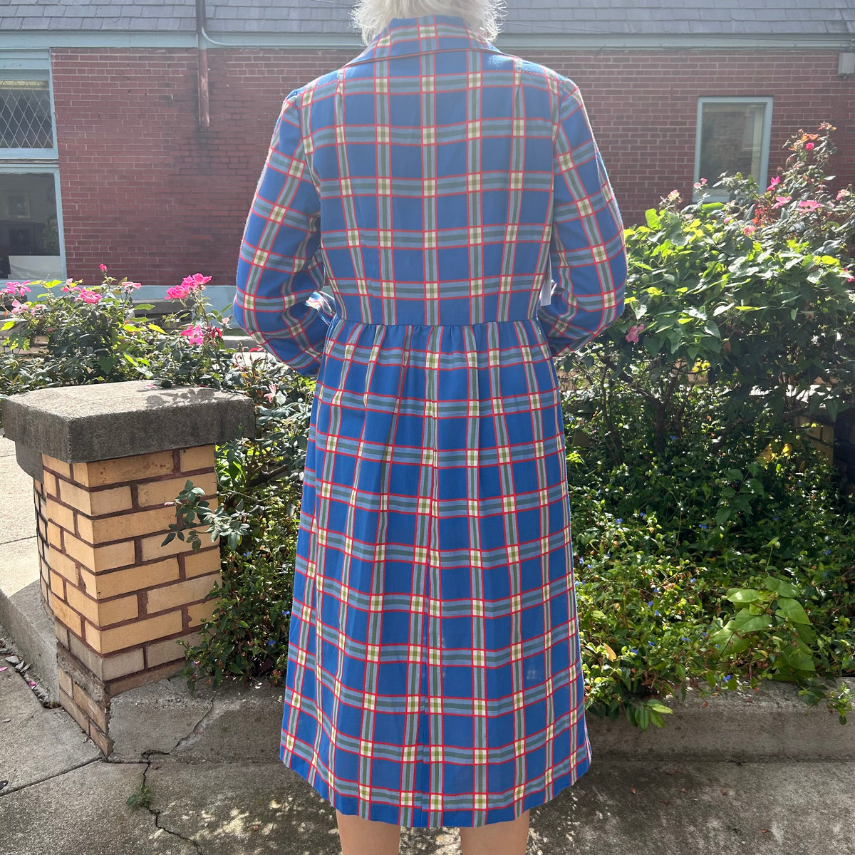 1960s/70s handmade plaid house dress – Hey Tiger