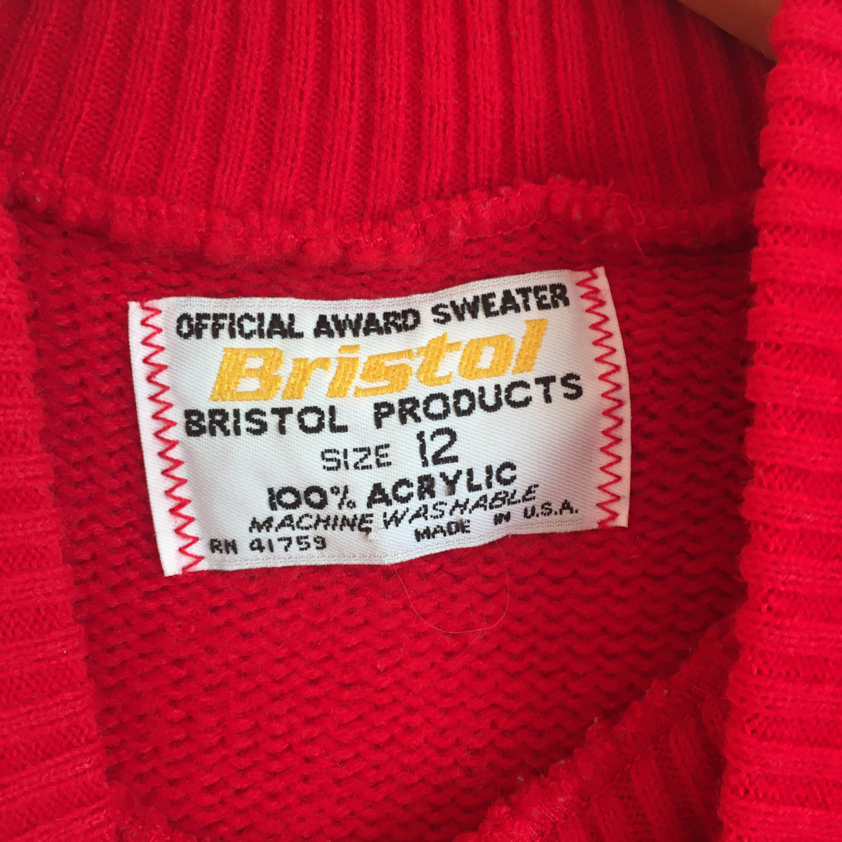 Vintage 1960s Pirates BRISTOL Official Award Sweater // unisex