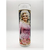 saint Dolly Parton prayer candle // hey tiger Louisville