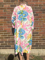 1960s/1970s Montgomery Ward Floral house dress