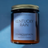 Kentucky rain 8 oz candle by commonwealth candle co available at hey tiger louisville
