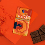 Brainy focus orange dark chocolate functional chocolate bar 