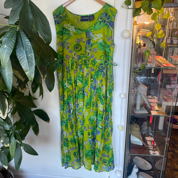 Vintage 90s Miss Moda floral maxi dress // Size Small // available at hey tiger Louisville 