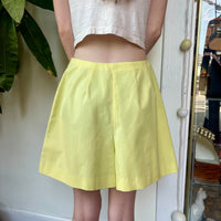 50s/60s Bobbie Brooks Koratron button front skort.