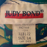 1980s/1990s Judy Bond Safari top