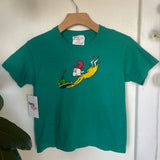 Vintage 90s Dr Seuss Green Eggs and Ham  girlie baby tee // Size XXS XS // available at hey tiger Louisville 