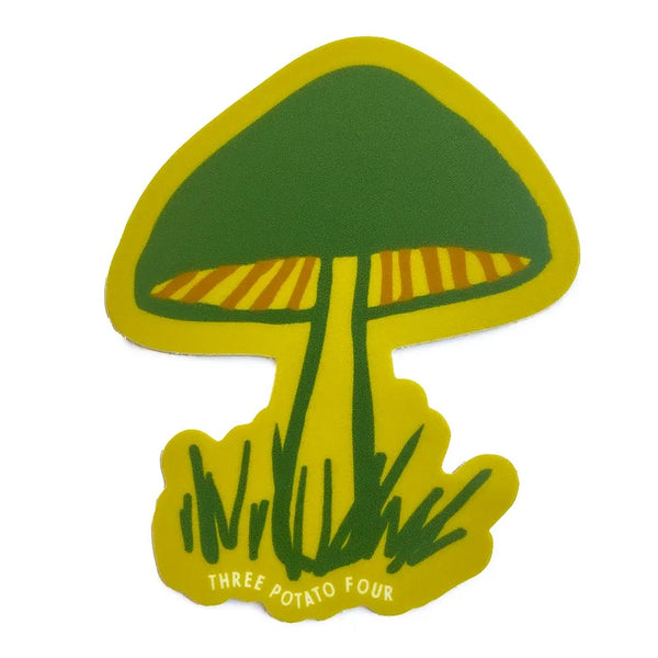 mushroom sticker // hey tiger louisville