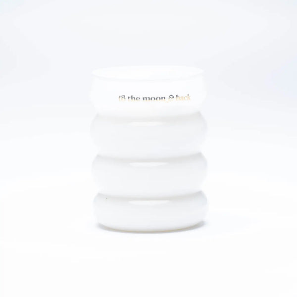 to the moon and back wiggle candle by ginger June candle co available at hey tiger louisville 