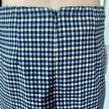 Blue Plaid Skirt