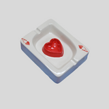 Ace of hearts ashtray by a shop of things available at hey tiger Louisville Ky 