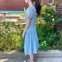 1950s/60s Gay Gibson eyelet dress