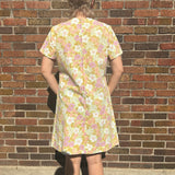 60s Handmade floral dress