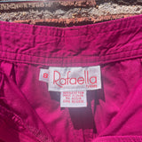 Vintage 70s / 80s Rafaella pleated high waisted slacks // size small pants trousers // size 8 (HT23109)