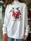 Spuds mackenzie party animal white raglan pullover 