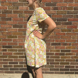 60s Handmade floral dress