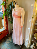 Vintage 60s 70s eyelet maxi dress // Sz small / available at hey tiger Louisville
