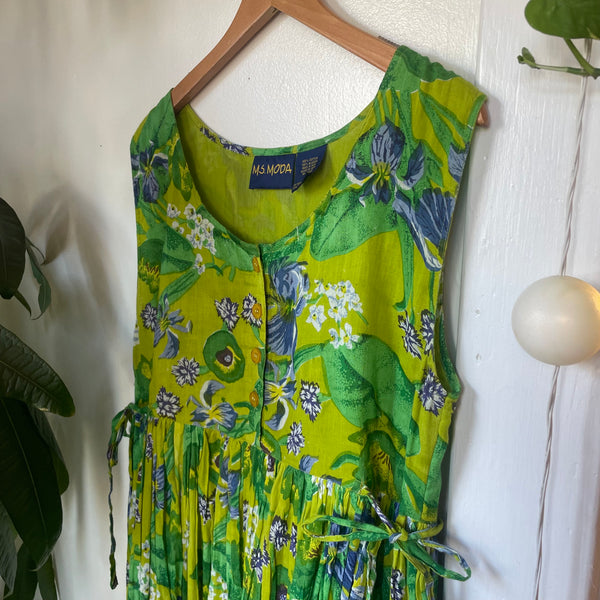 Vintage 90s Miss Moda floral maxi dress // Size Small (ht24267) Hey Tiger Vintage 90s Miss Moda floral maxi dress // Size Small (ht24267) Hey Tiger