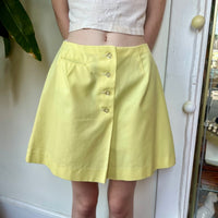 50s/60s Bobbie Brooks Koratron button front skort.