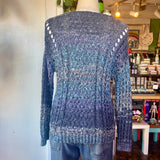 Galaxy Knit Y2K Multicolor Ombre Sweater