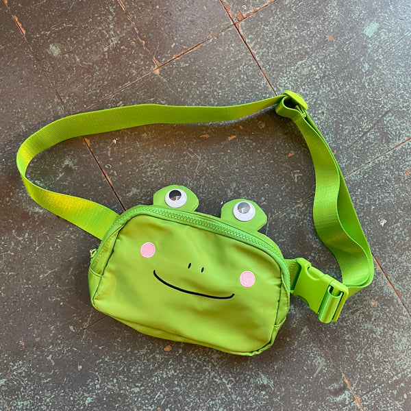 Frog Fanny pack by a shop of things available at hey tiger Louisville 