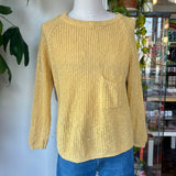 80s/90s Pasta Cotton blend sweater w/pocket