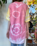 1960s B.V.D tie dye pocket tee