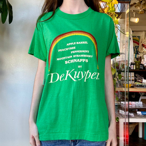 80s Dekuyper rainbow tee