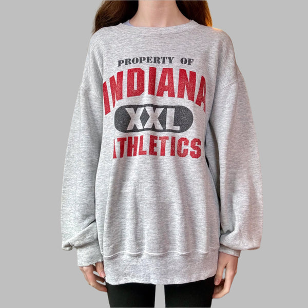 Jerzees property of Indiana athletics sweatshirt