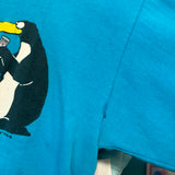 80s Penguin Soda crop top