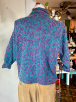 70s/80s popcorn wool mohair cardigan