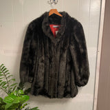 Vintage 70s/80s Jordache Faux Fur Coat / medium large available at hey tiger louisville