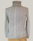 80s/90s Jeanne Pierre cotton turtleneck sweater available at hey tiger louisville