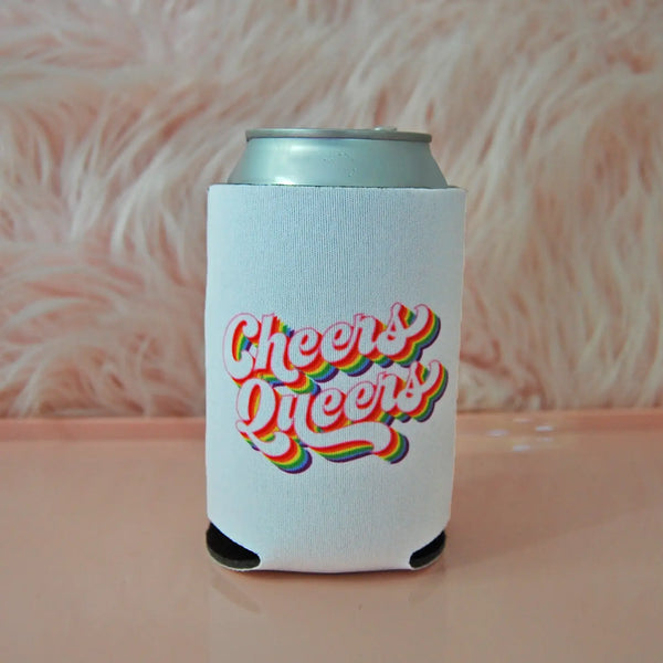 cheers queers drink koozie by a shop of things available at hey tiger louisville
