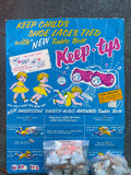 Keep Tys Tinkle Bell Shoe Lace Locks Vintage Store Display