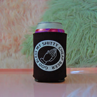 Bless My Shitty Beer Koozie