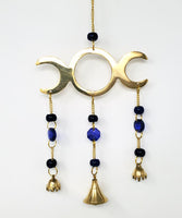 Triple moon witchy wind chime available at hey tiger Louisville 