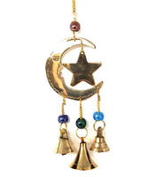 Star and moon Wind chime available at hey tiger Louisville 