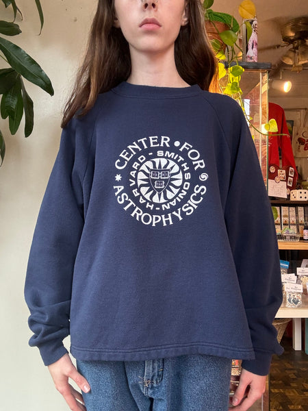 Navy blue astrophysics sweatshirt