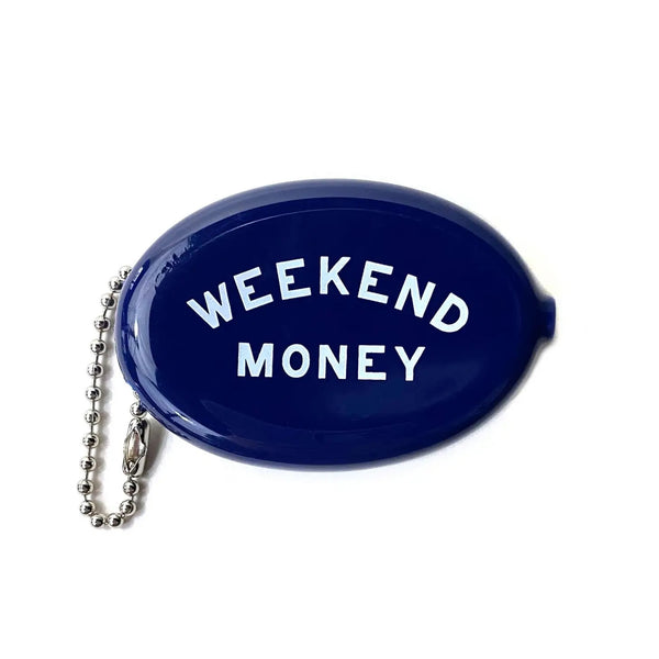 weekend money retro rubber coin pouch // hey tiger Louisville