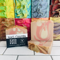 nag champa bar soap by perennial soaps available at hey tiger