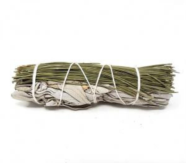 White Sage & Pine Smudge Stick 3-4" available at hey tiger louisville