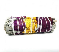 White Sage with Rose Petals 3-4" available at hey tiger louisville
