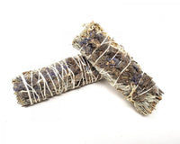 Blue Sage & Lavender Smudge Stick 3-4" available at hey tiger louisville