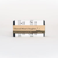 Charcoal Miner's Daughter All-Natural Bar Soap // Handmade in Nashville TN by Music City Suds // Hey Tiger Louisville Kentucky 