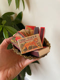 Vintage style mini matchbooks // hey tiger louisville