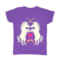 Kid's Unicorn t-shirt is printed by hand on a high quality, sweatshop-free super soft tee by Gnome Enterprise // hey tiger louisville kentucky