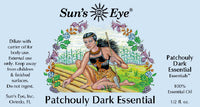 Suns Eye 100% Essential Patchouly Oil. Earthy and woody, Patchouli is traditionally associated with love, money, and fertility. Hey Tiger Louisville Kentucky