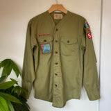 Vintage 70s BSA official shirt with patches // Small Medium (HT2339)