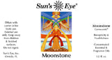 Suns Eye Moonstone Oil, featuring Moonstone Chips with sweet floral top notes in a base of Coconut, is formulated to enhance receptivity and youthfulness. Hey Tiger Louisville Kentucky