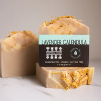 Lavender Calendula Bar Soap by perennial soaps // hey tiger louisville